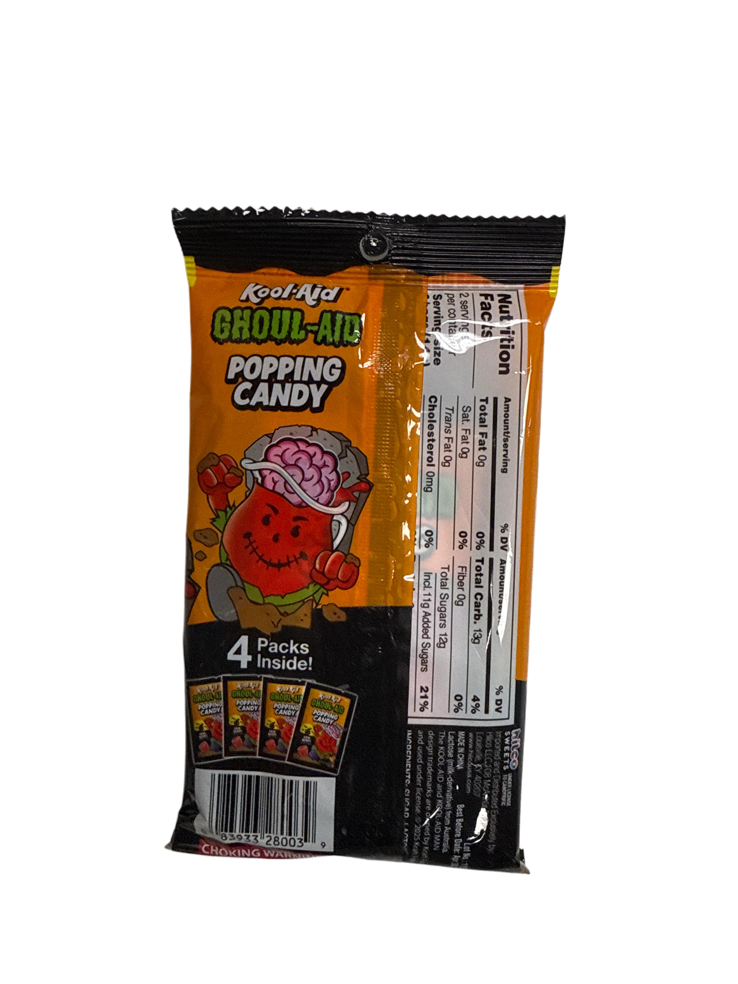 Kool-Aid Halloween Ghoul-Aid Popping Candy 28G - U.S Edition