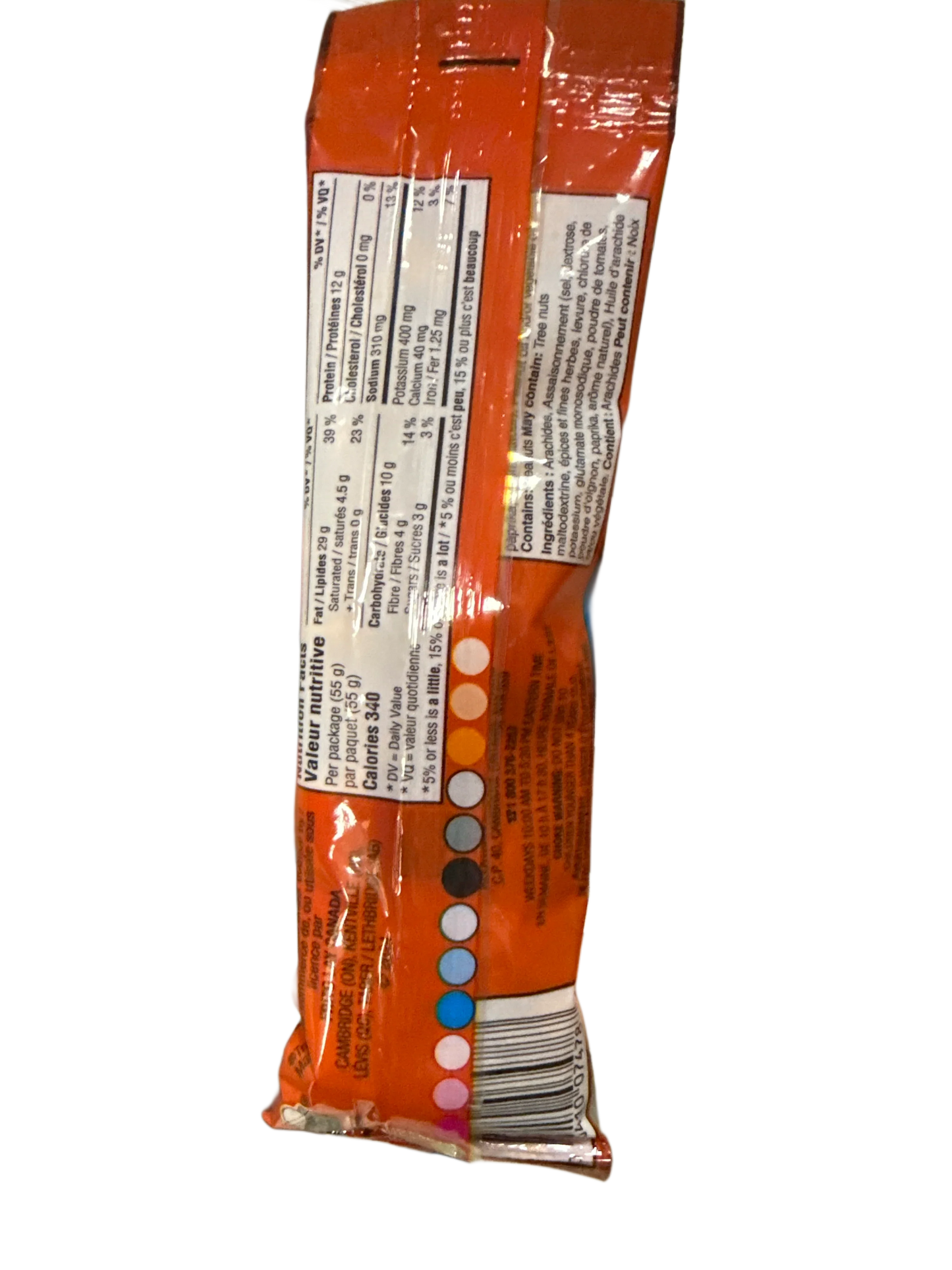 Munchies BBQ Flavoured Peanuts 55G - Canadian Edition