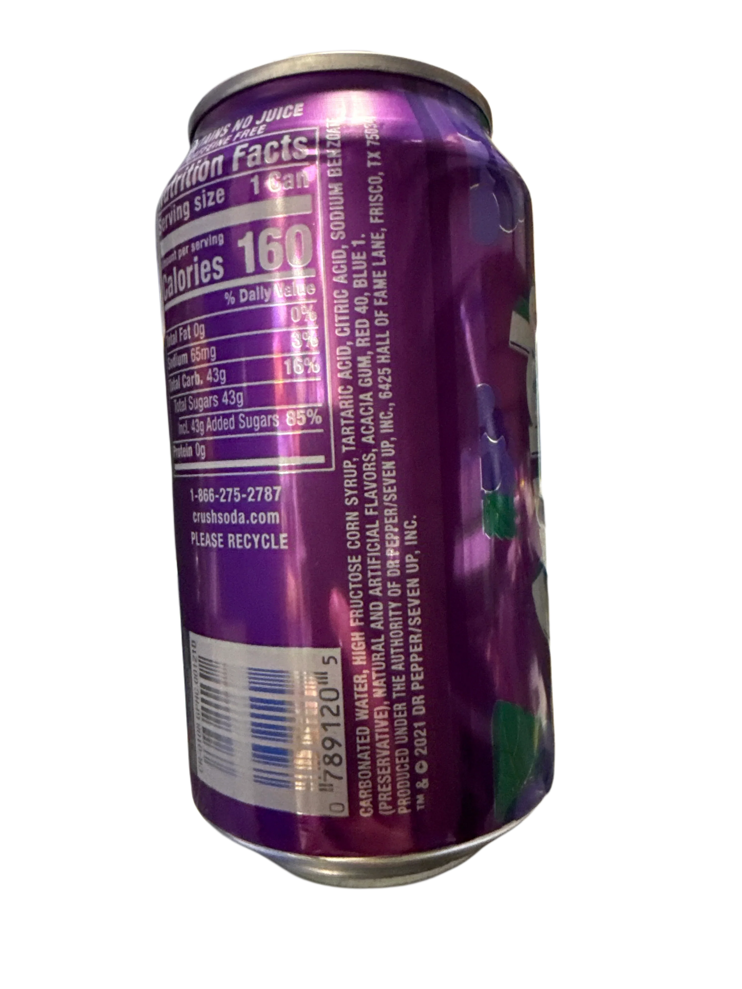 Crush Grape Soda 355ML - U.S Edition
