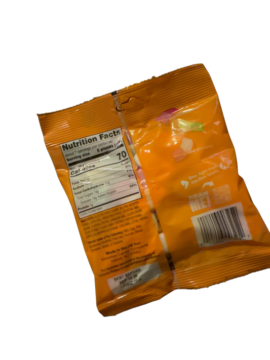 Smarties Squashies Mixed Fruit Flavour 141G - U.K Edition