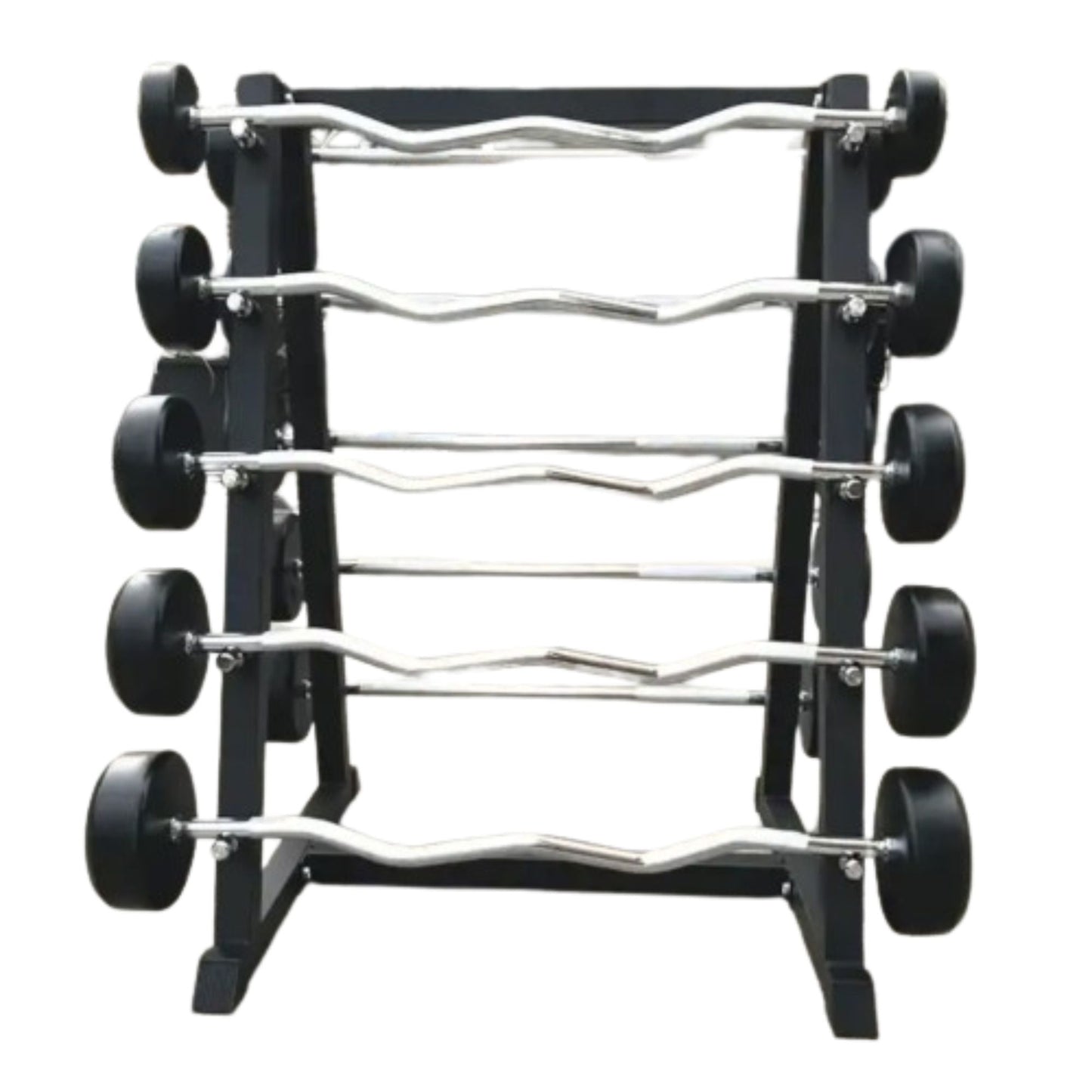 Straight and EZ Curl Fixed Weight Barbell Sets - 20 to 100 LB