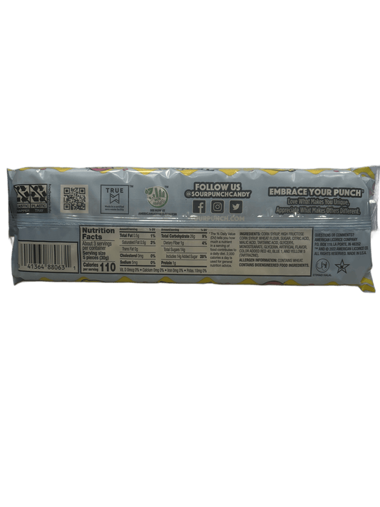 Sour Punch Easter Straws Candy 3.2OZ