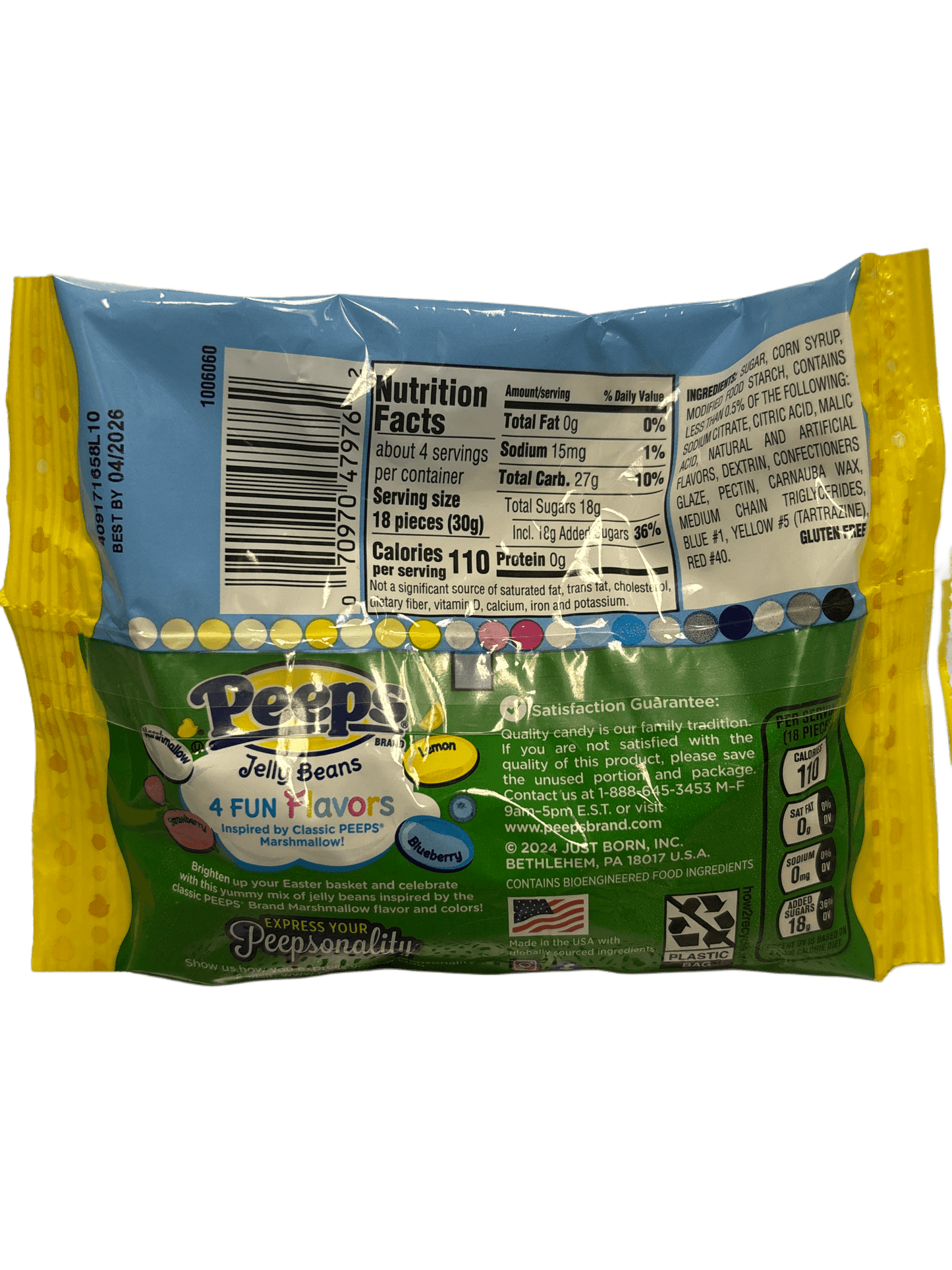 Peeps Jelly Beans Easter 4OZ