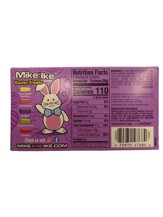 Mike And Ike Easter Treats 4.25OZ - U.S Edition