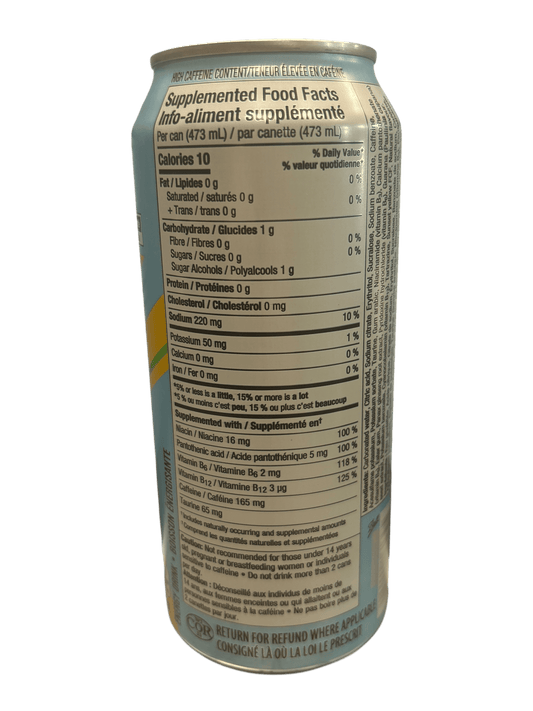 Rockstar Pineapple Mango Blast Zero Sugar Energy Drink 473ML - Canada Edition