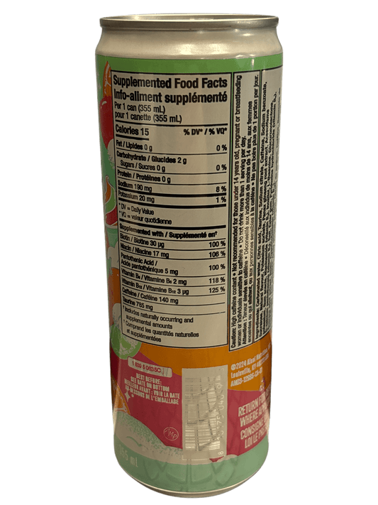 Alani Nu Sherbet Swirl Sorbet Energy Drink 500ML - Canadian Edition