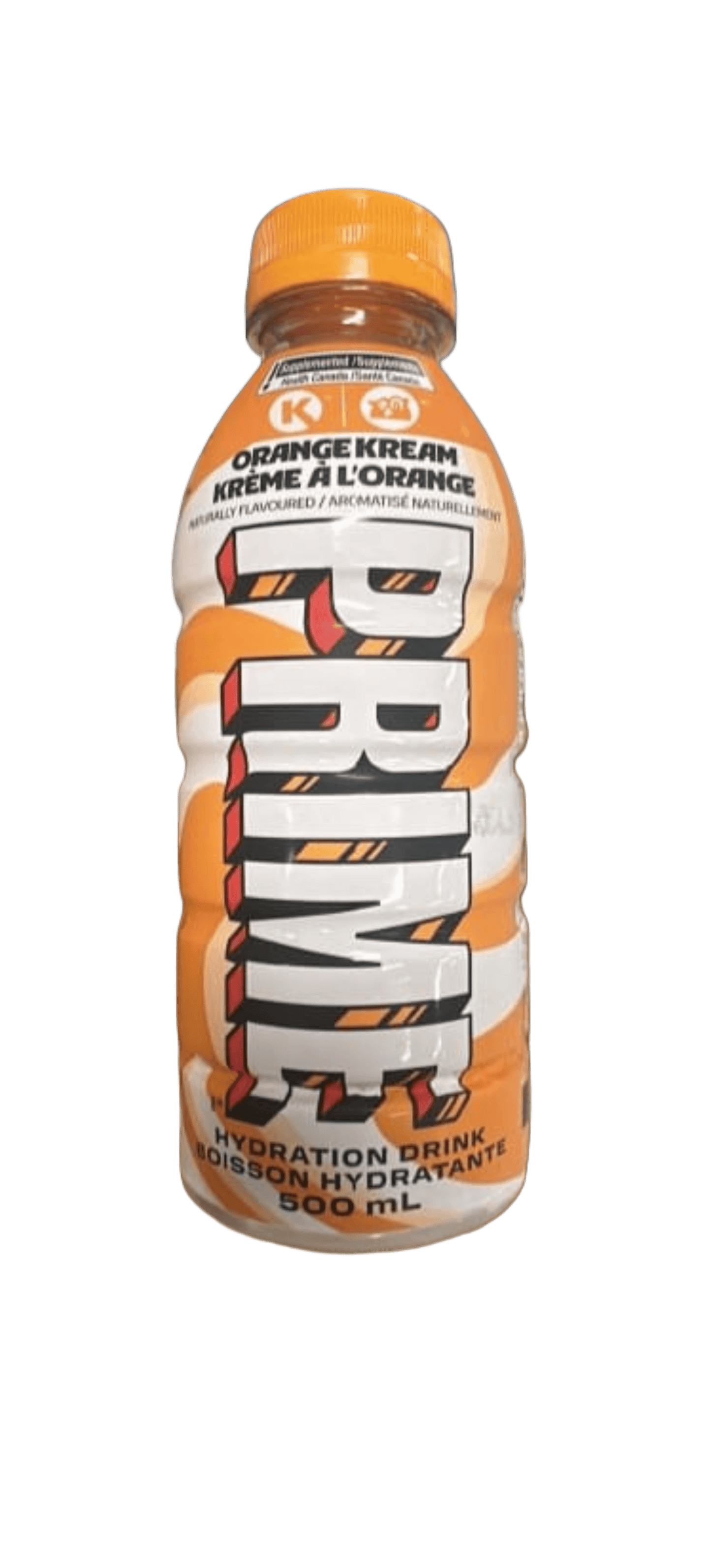 Prime Hydration Drink Orange Kream 500ML - Circle K Exclusive - Canadian Edition