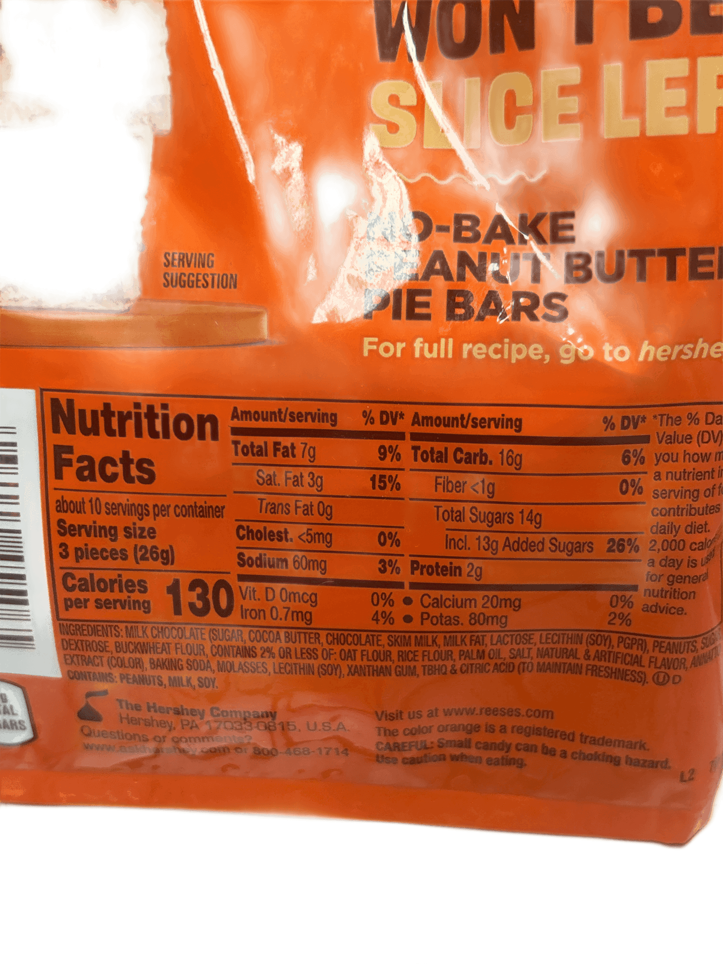 Reese's Peanut Butter Pie Miniature Cups Share Pack 9.6OZ - U.S Edition