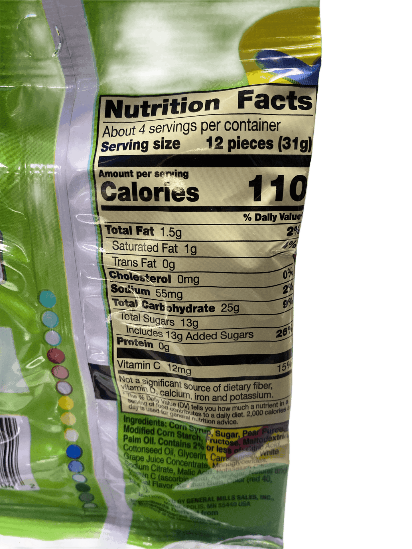 Fruit Gushers Super Sour Berry Bag 4.25OZ - U.S Edition