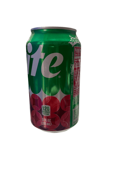 Limited Edition Sprite Winter Spiced Cranberry Can