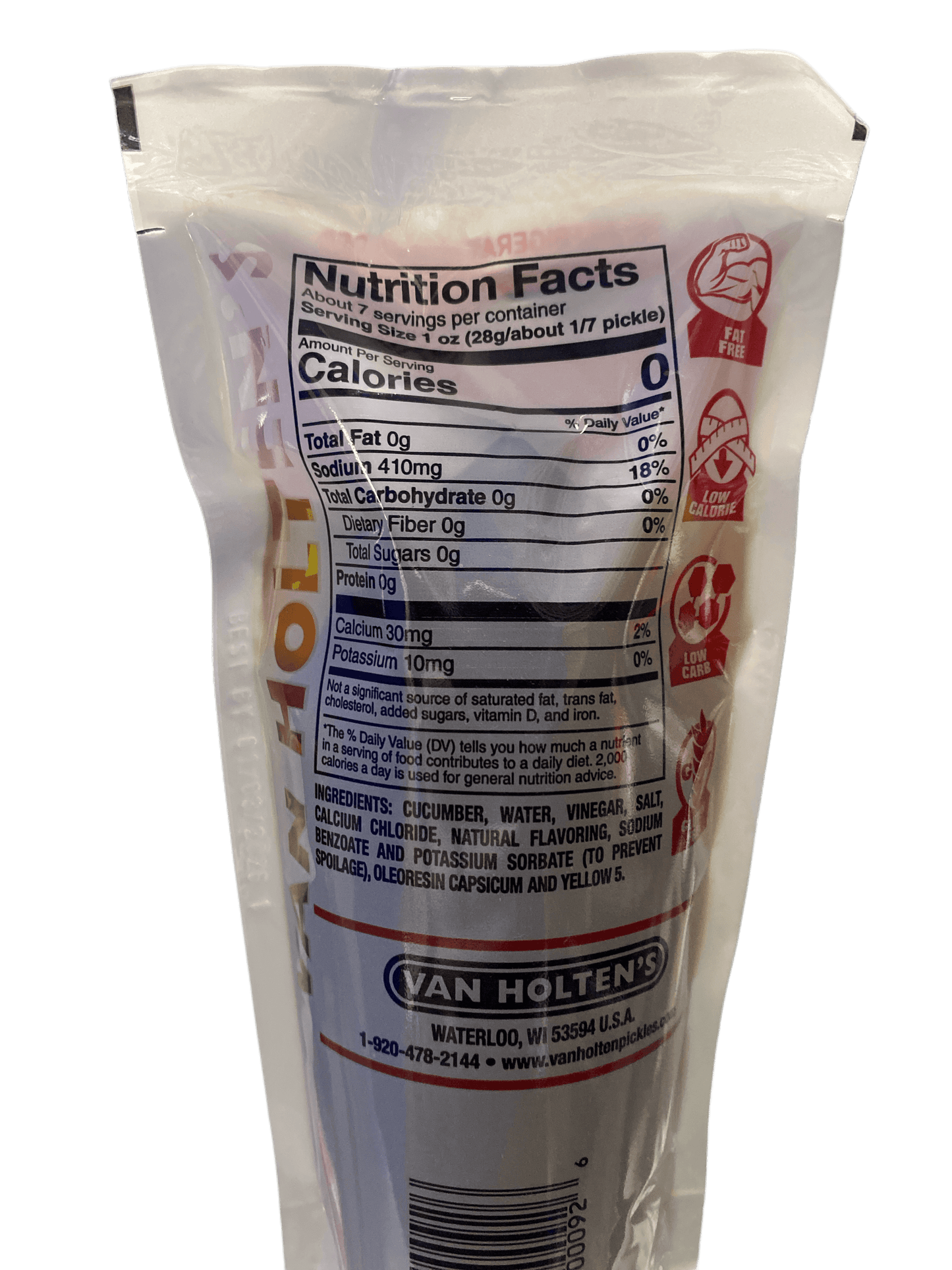 Van Holten’s Hot Mama Jumbo Pickle In A Pouch