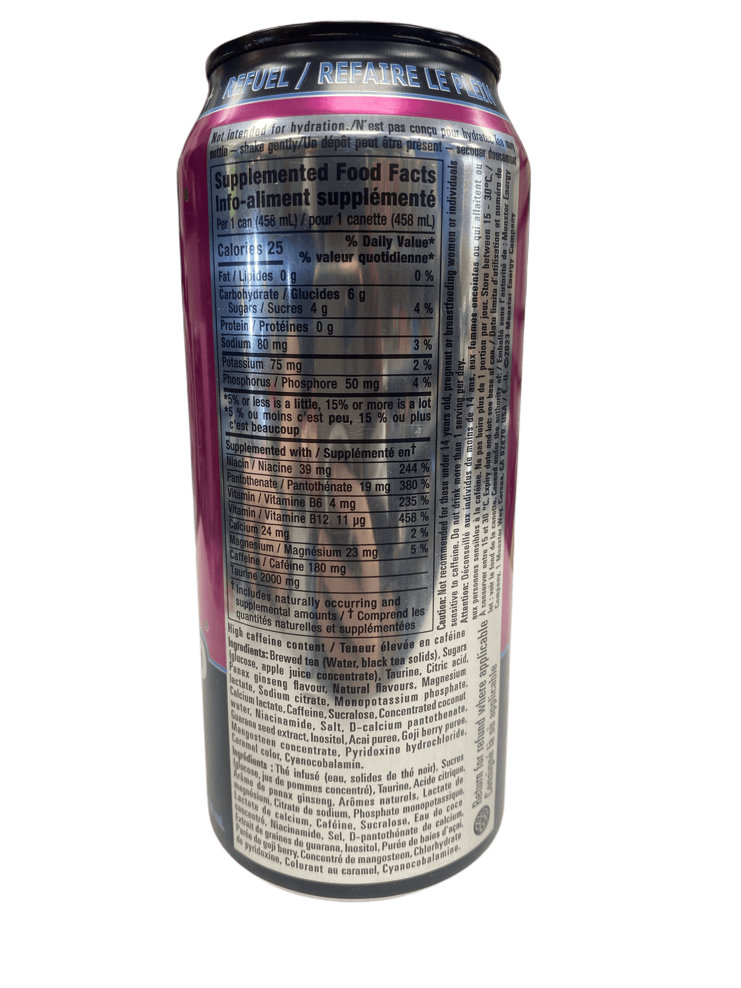 Monster Rehab Wild Berry Tea