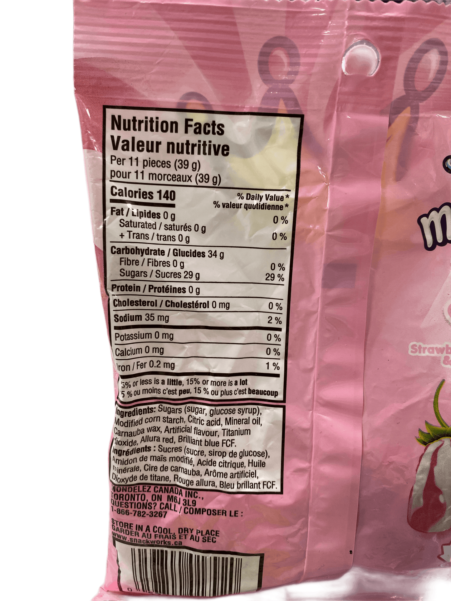 Maynards Swedish Berries Creme Bag 154G