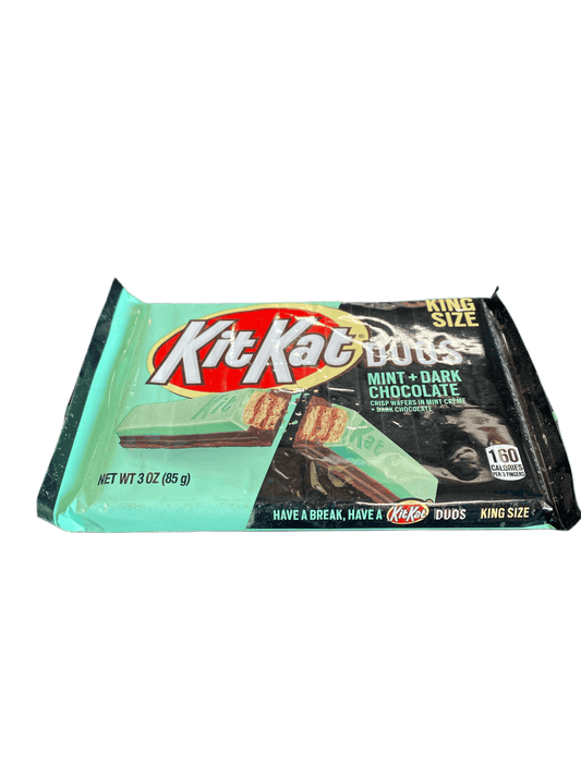 Kit Kat Duos Mint Dark Chocolate King Size 85G - U.S Edition