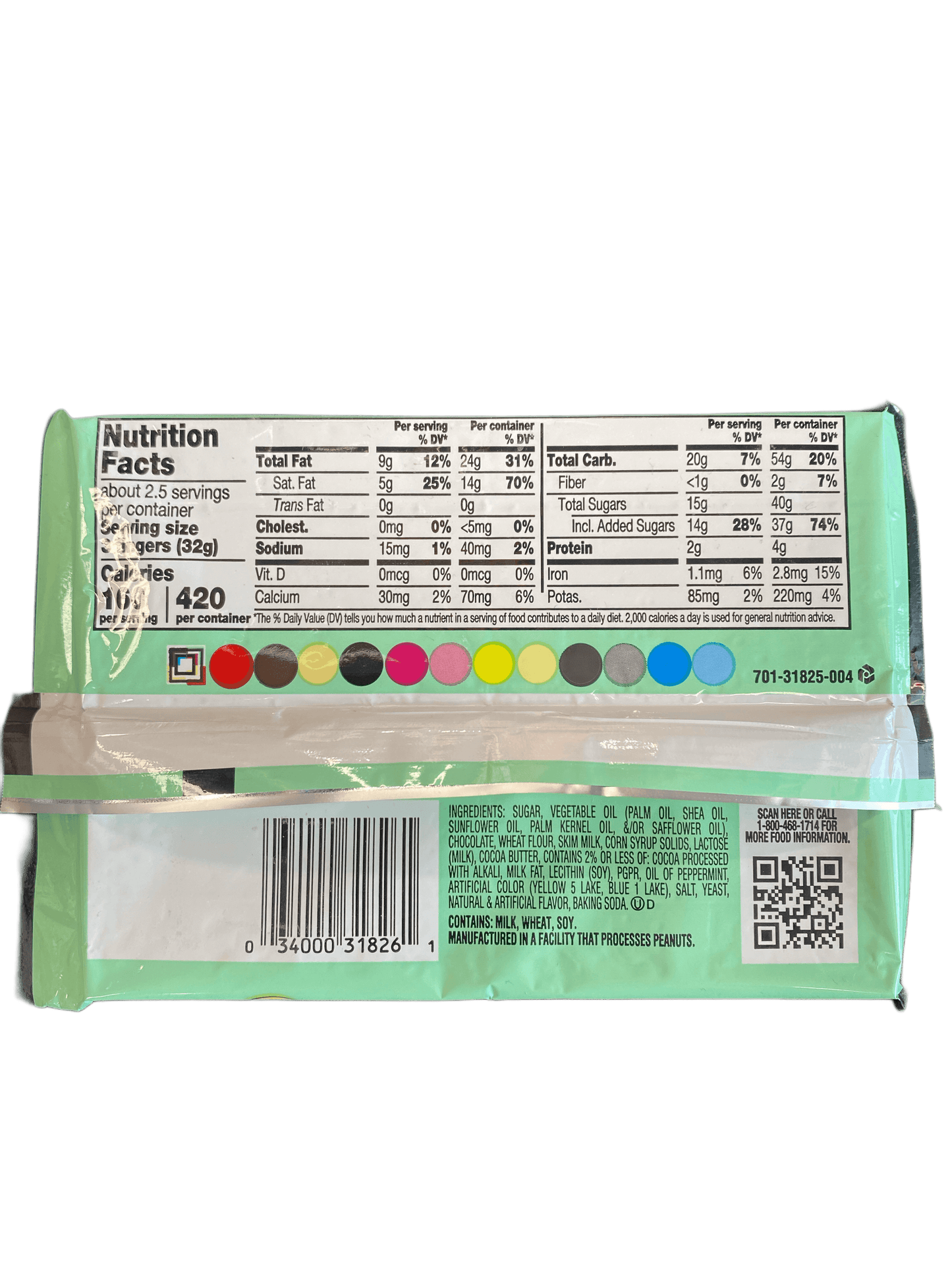 Kit Kat Duos Mint Dark Chocolate King Size 85G - U.S Edition