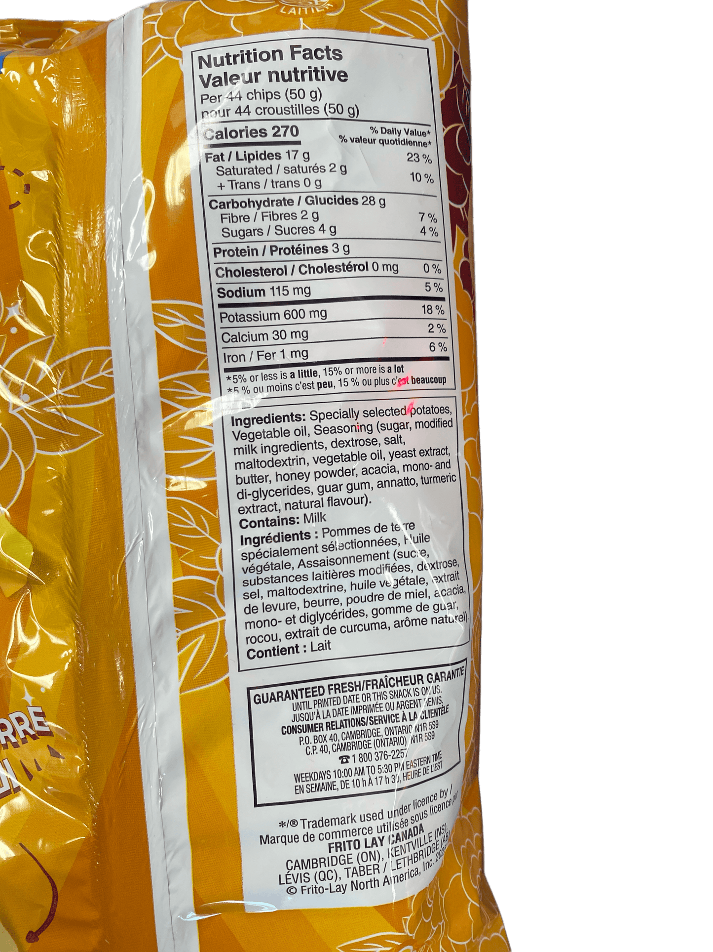 Lays Honey Butter - 165G Exp 05/25