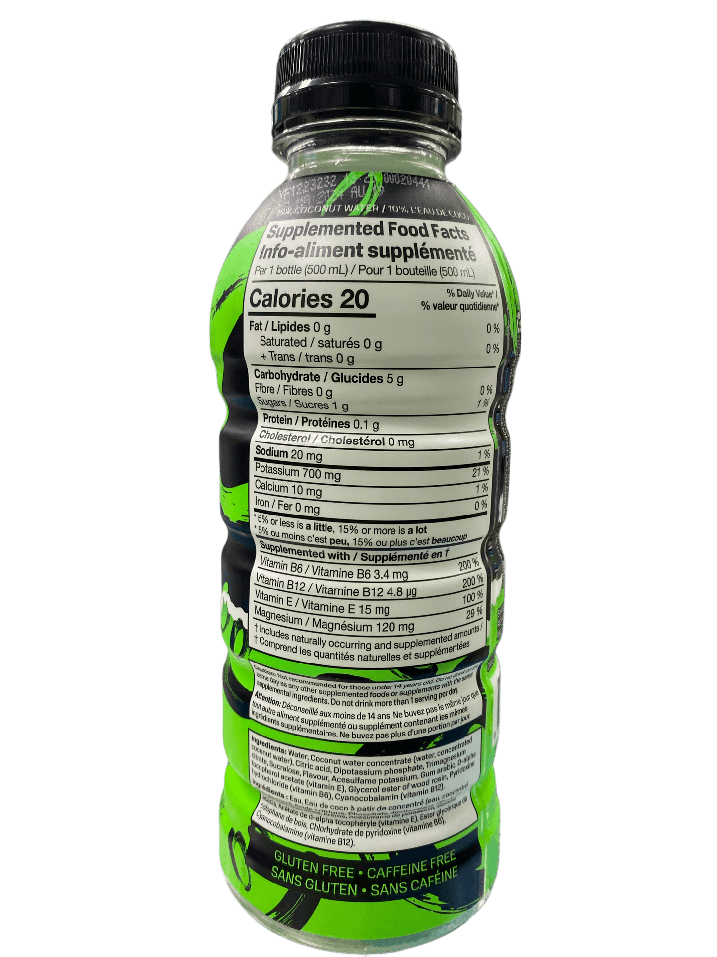 Prime Hydration Glowberry - Canada Rare Bottle Edition