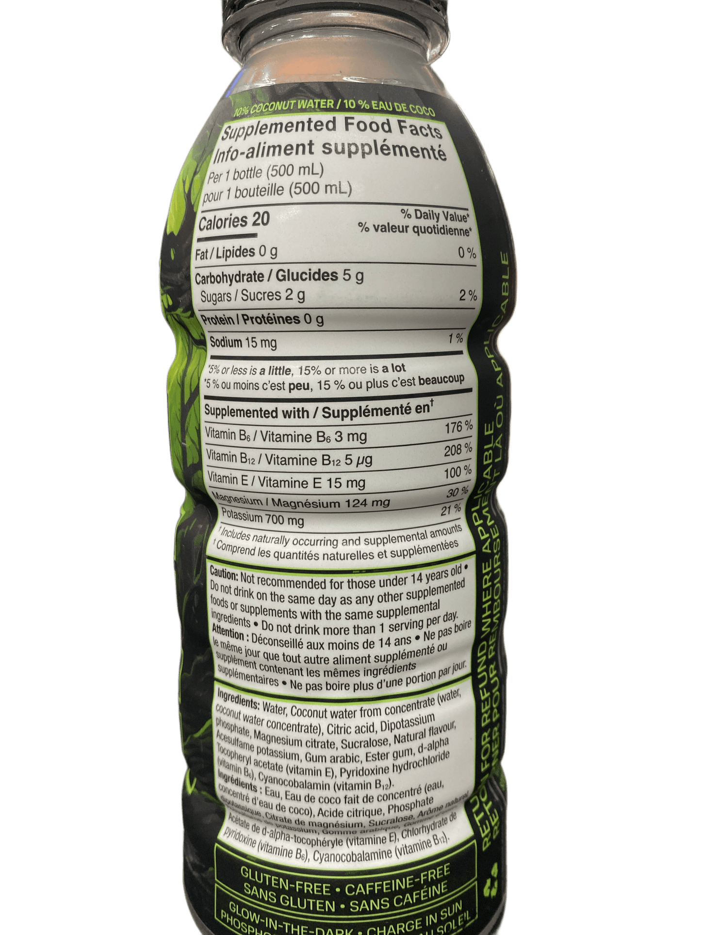 Prime Hydration Glowberry Drink 2024 Limited Edition 500ML - Canada Edition