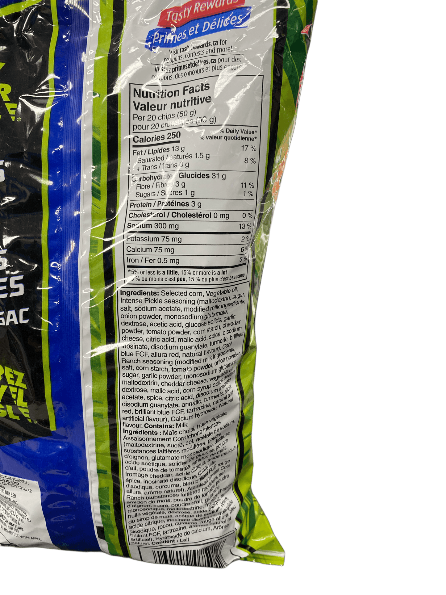 Doritos Collisions - Tangy Pickle & Cool Ranch Chips - 210G