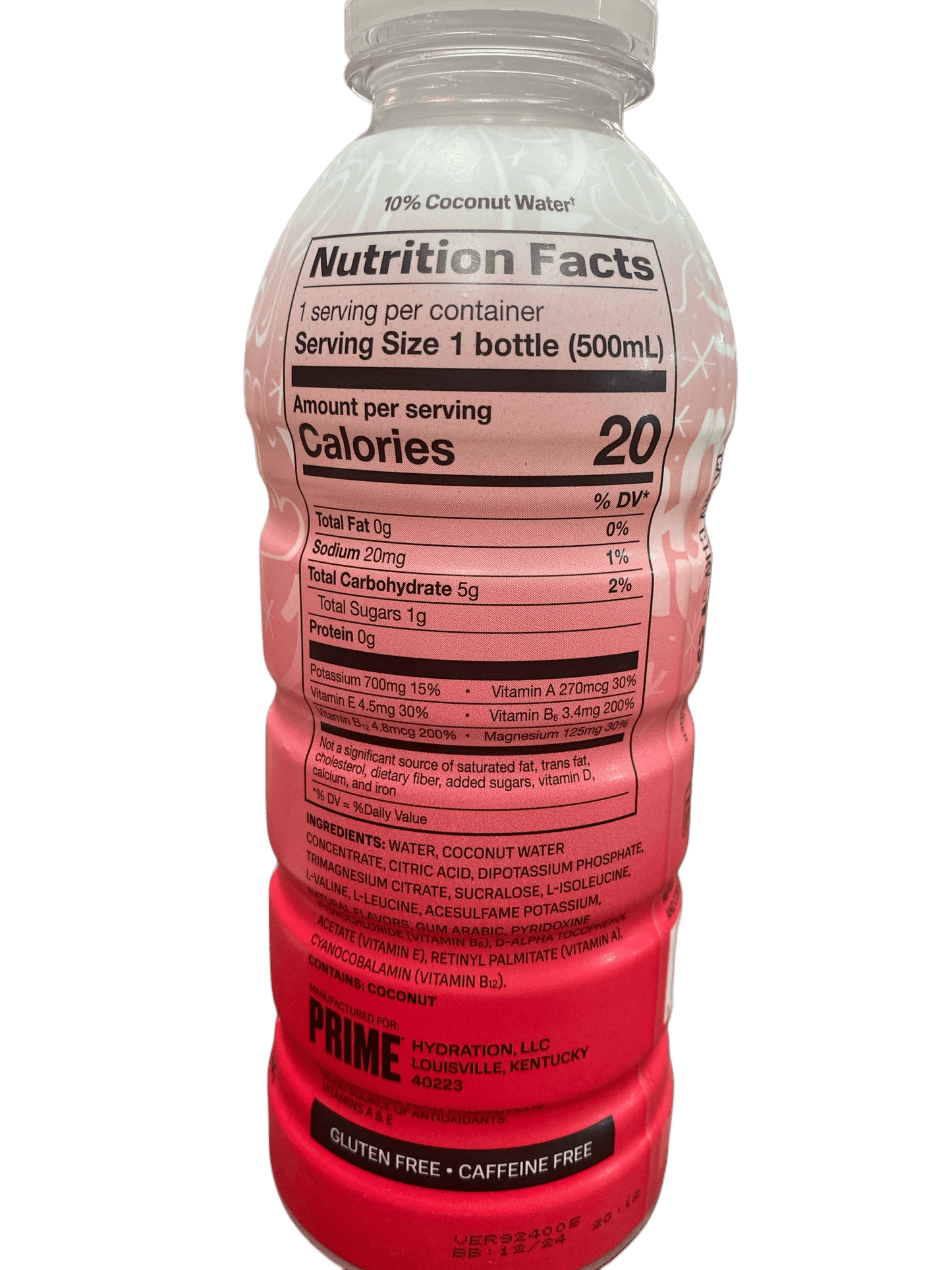 Prime Hydration Cherry Freeze Ultra Rare Special Edition - U.S Edition