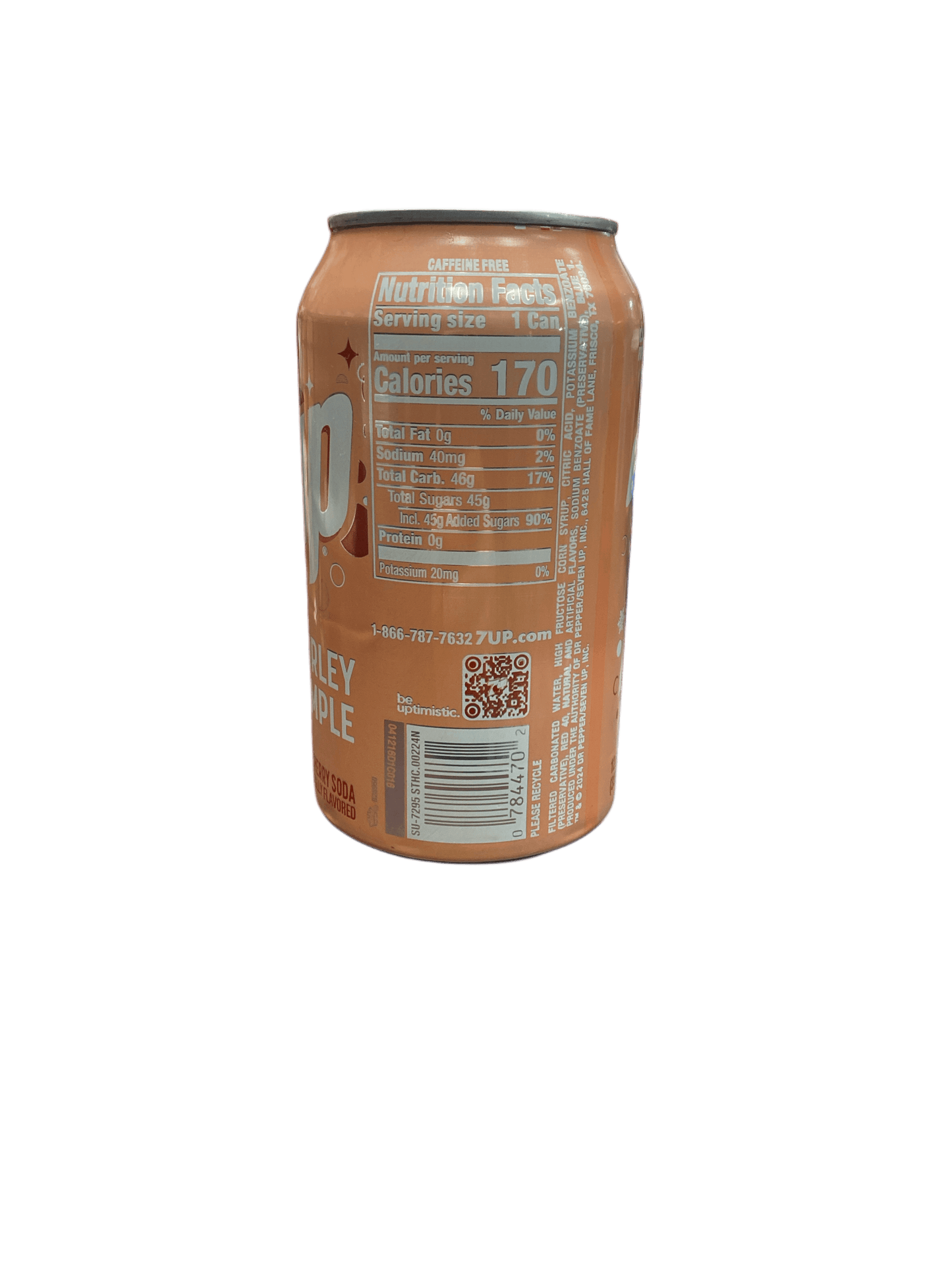 7UP Shirley Temple 355ML Limited Edition