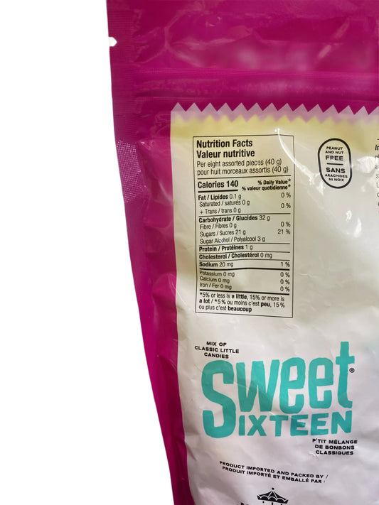 Sweet Sixteen Jujube and Gummy 400G - Canadian Edition