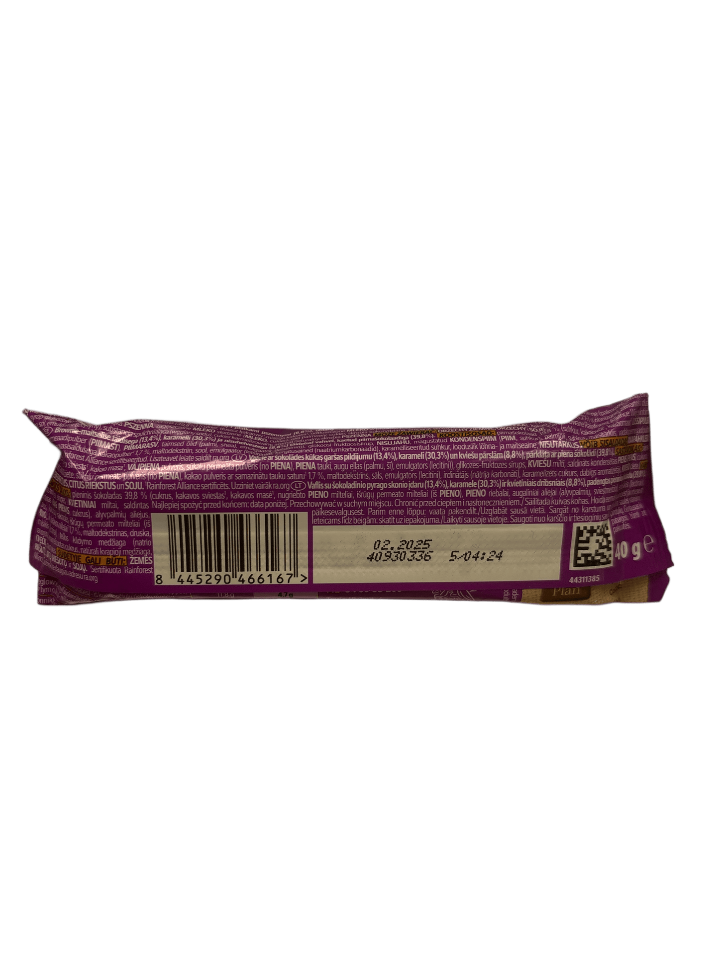 Nestle LION Brownie Style Chocolate Bar 40G - European Edition