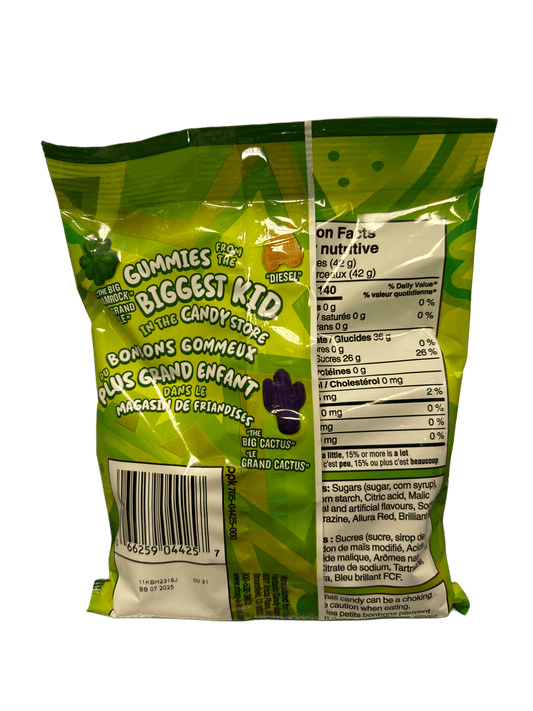 Shaq A Licious XL Sour Gummies 175G - Shaq Edition