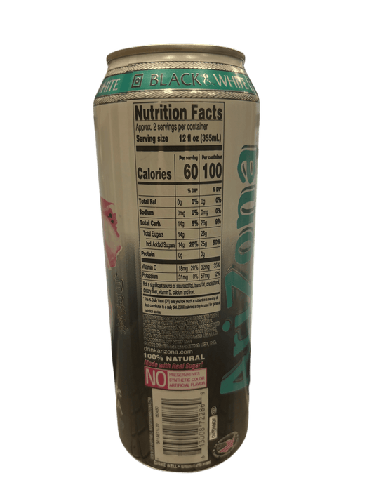 Arizona Black & White Iced Tea 650ML