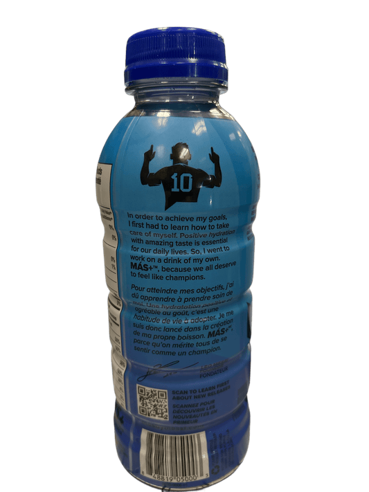 MAS By Messi Berry Copa Crush Drink 500ML *Bottle May Be Dented* - Canadian Edition