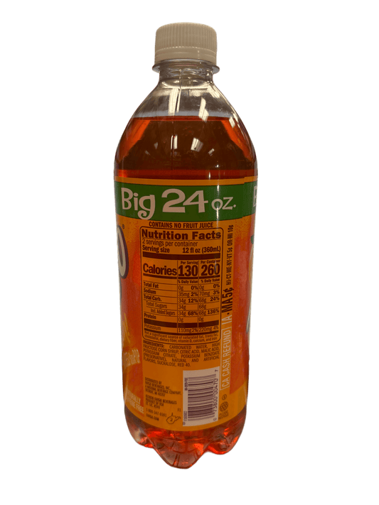 Faygo Peach Flavoured Bottle 24OZ - U.S Edition