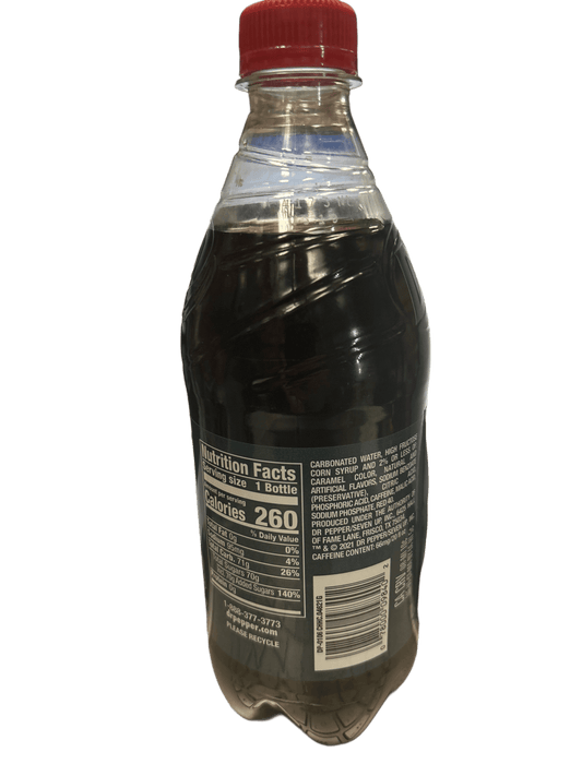 Dr. Pepper Cherry Bottle 591ML