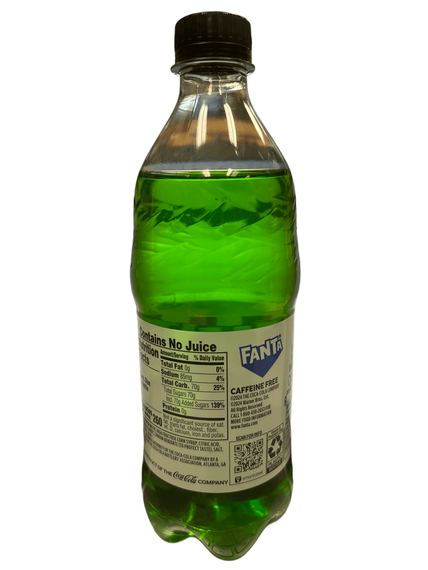 Fanta Beetlejuice Haunted Apple 591ML EXP 09/12/24