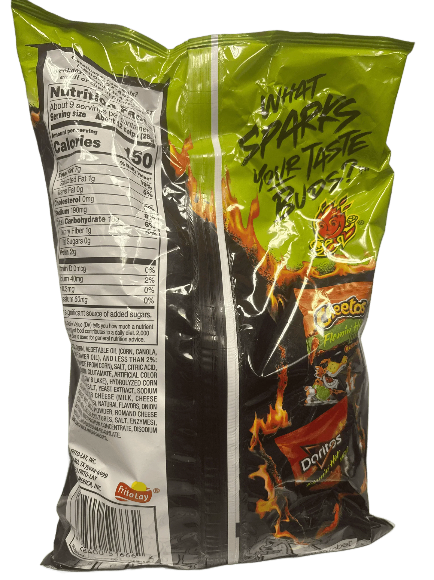 Doritos Flamin' Hot Limon Flavor 262G EXP 19/11/24
