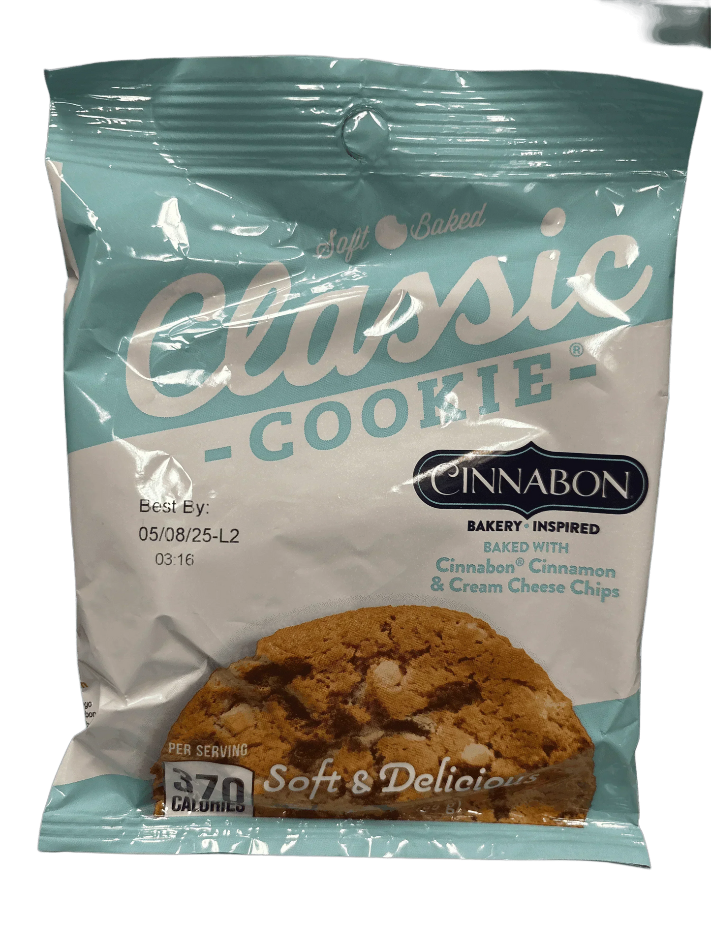 Classic Cookie Cinnabon Cinnamon & Cream Cheese Chips 85G