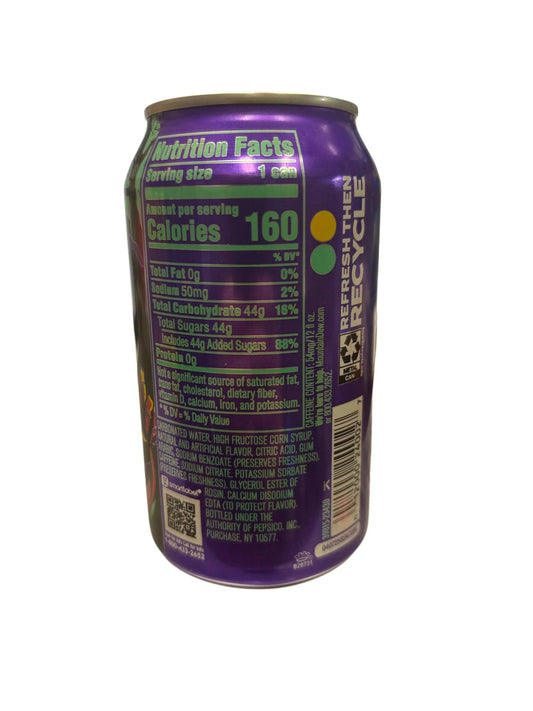 Mountain Dew Voo Dew Mystery Flavor Can 355ML 2024 BB 03/25