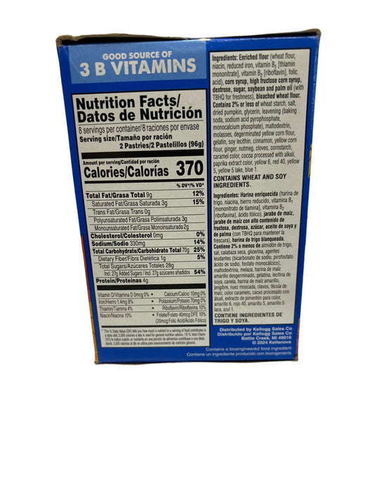 Pop Tarts Frosted Pumpkin Pie Limited Edition 16 Pack 768G - U.S Edition