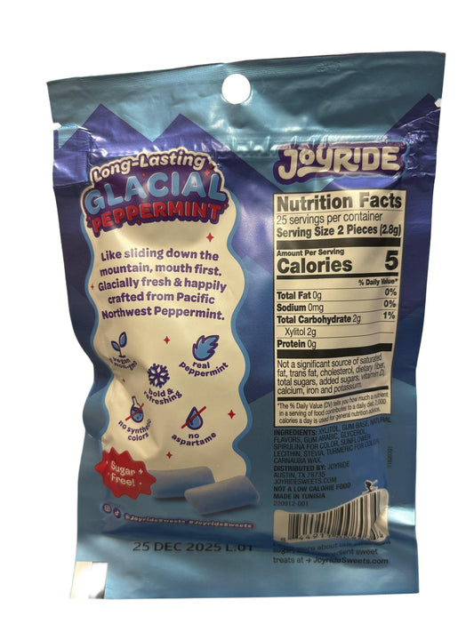 JOYRIDE UNCOMMON Glacial Peppermint Zero Sugar 2.5OZ - U.S Edition
