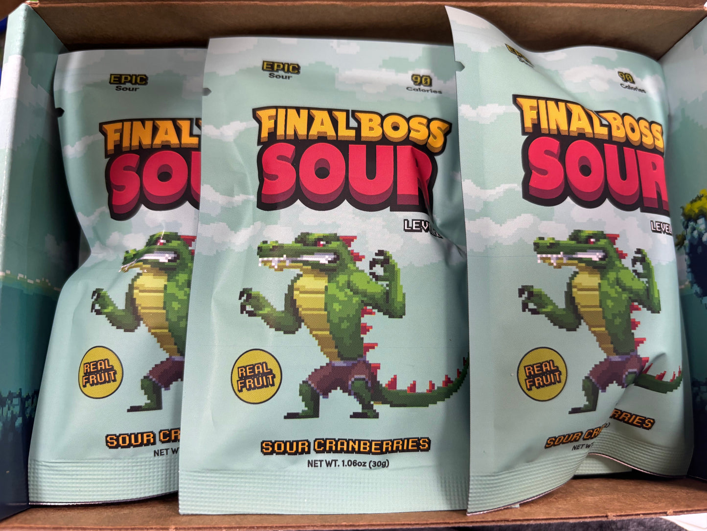 FINAL BOSS SOUR Level 2 Sour Cranberries Exclusive Challenge 360G - U.S Edition