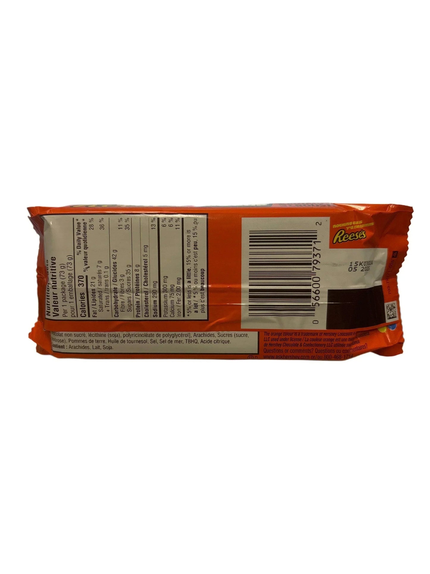 Reese's Big Cup With Potato Chips Chocolate Bar 73G - Canadian Edition