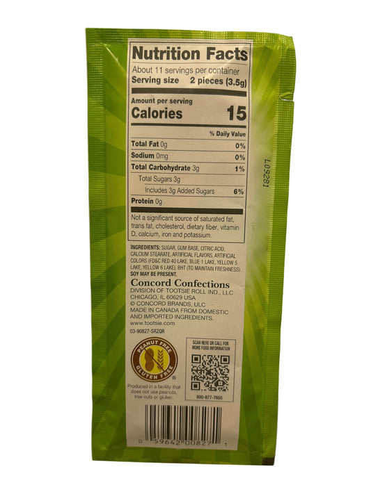 Razzles Sour Candy Gum 1.4OZ - Canadian Edition