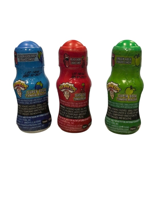 Warheads Super Sour Tongue Roller Assorted Flavors - 0.85OZ