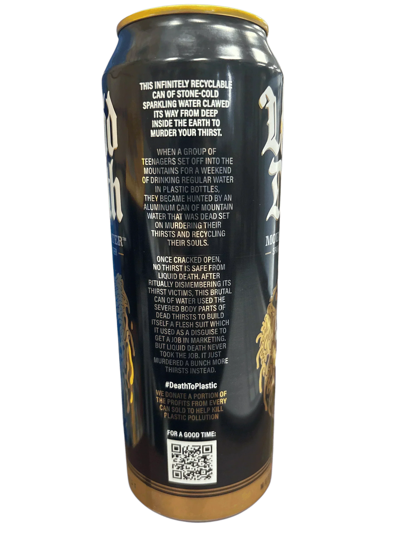 Liquid Death Sparkling Mountain Water 568ML