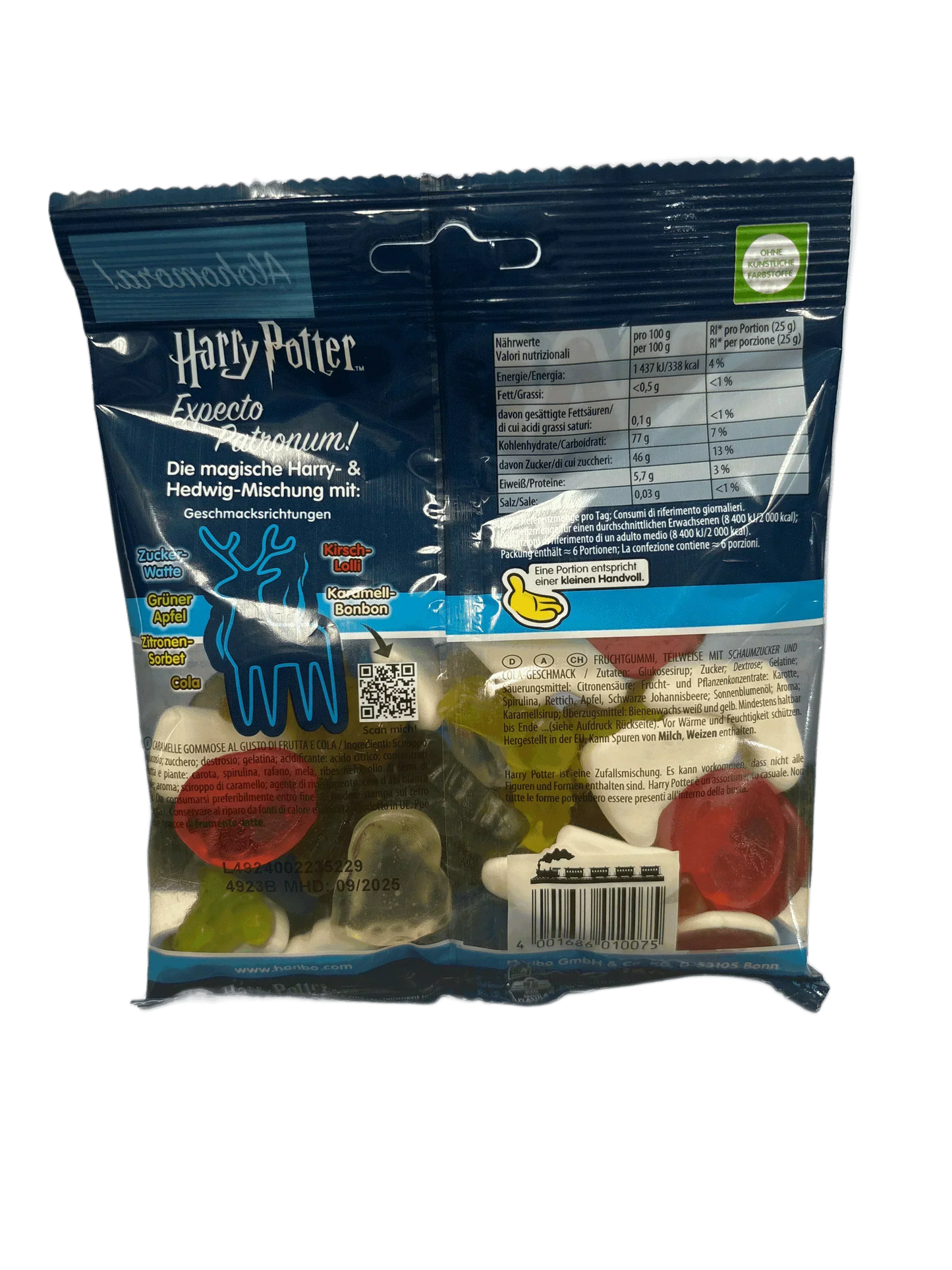 Haribo Harry Potter Candy Bag Limited Edition 160G - European Edition