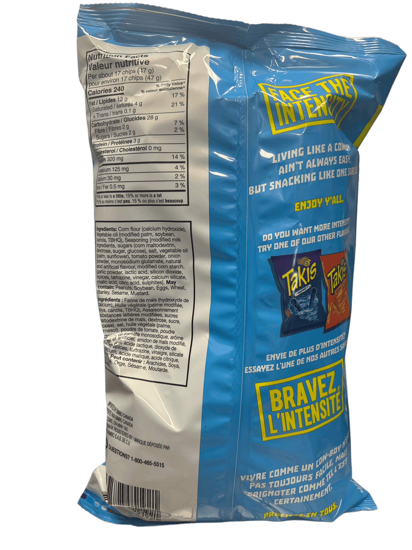 Takis Buckin' Ranch Non-Spicy 260g - Canadian Edition