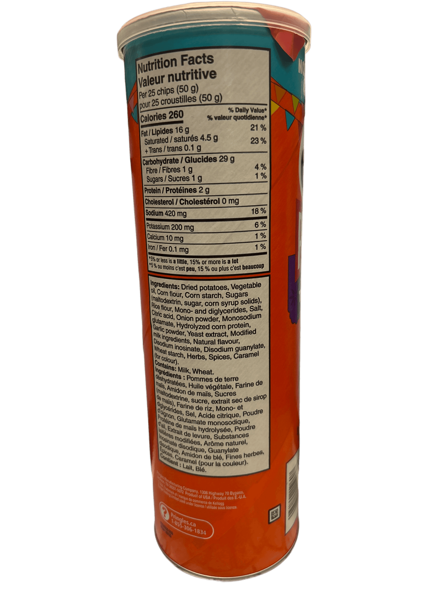 Pringles Street Taco 156G - New Flavour - Mexican Edition