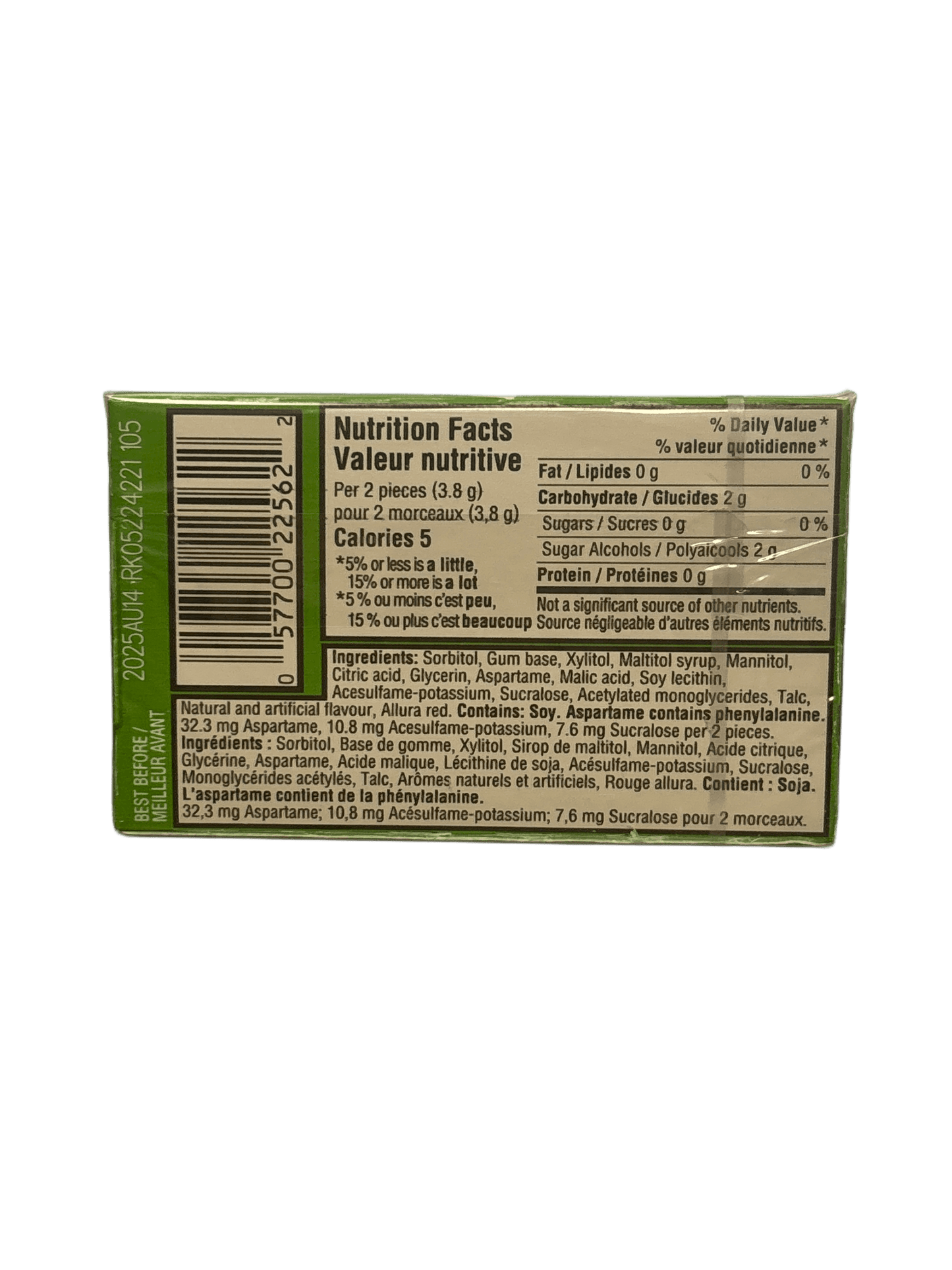 Trident Watermelon Twist 14 Pieces - Canadian Edition