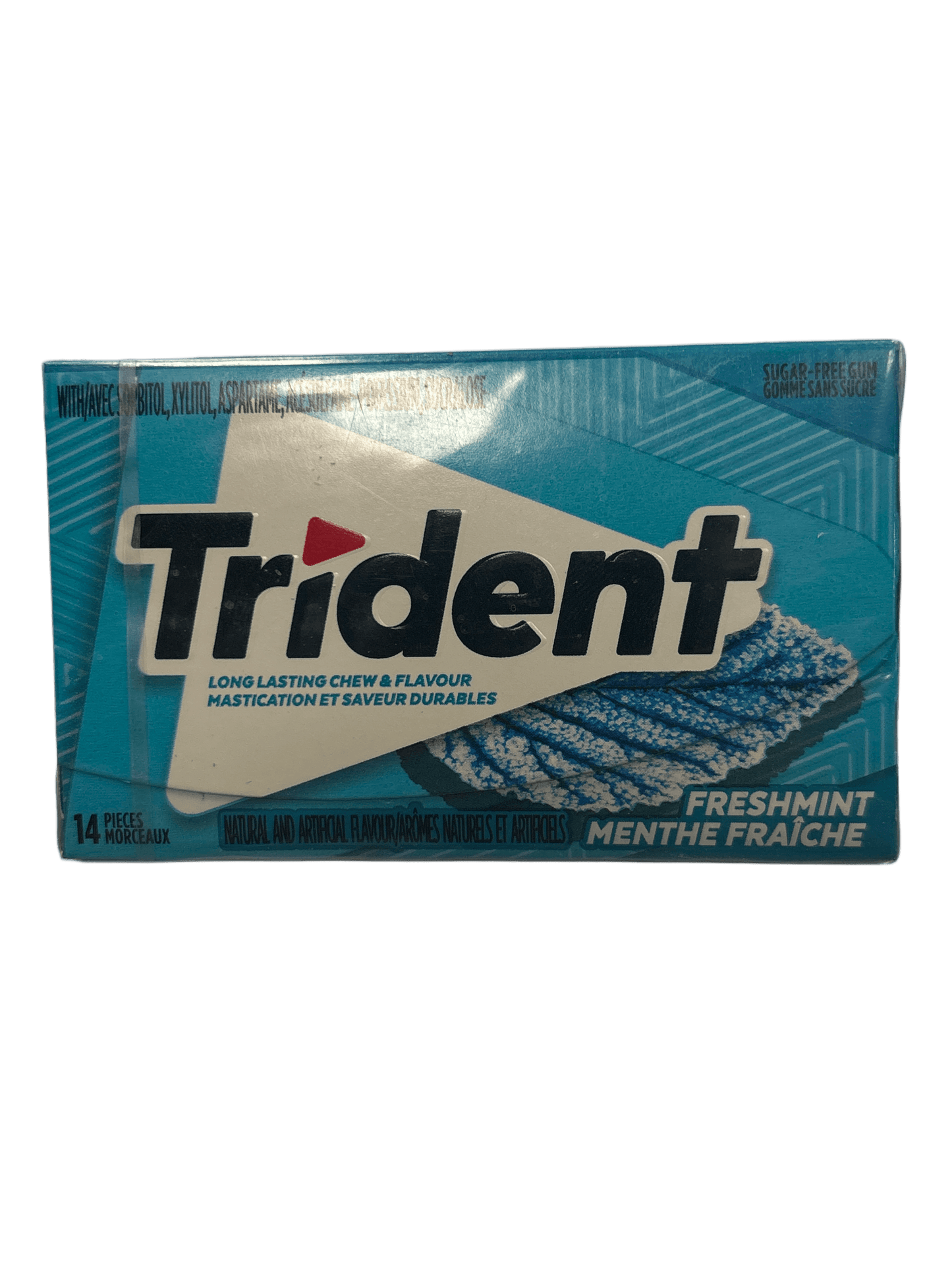 Trident Freshmint Gum 14 Pieces - Canadian Edition