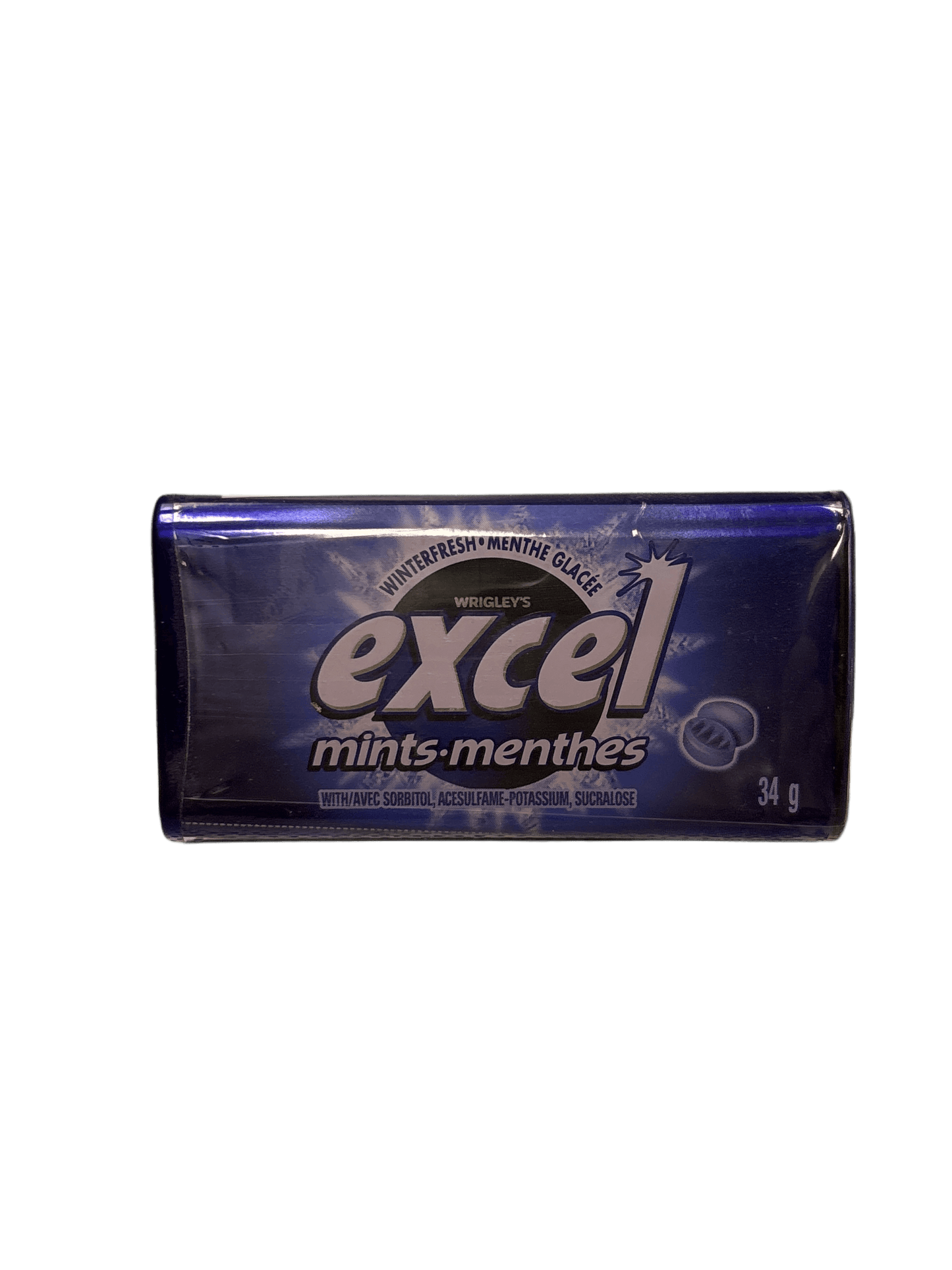 Excel Mints Winterfresh 34G - Canadian Edition