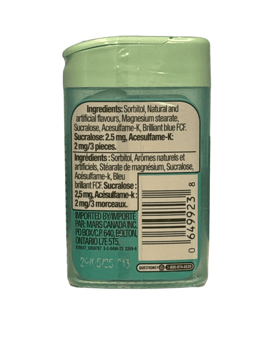 Excel Mints Mini 12.2G - Canadian Edition